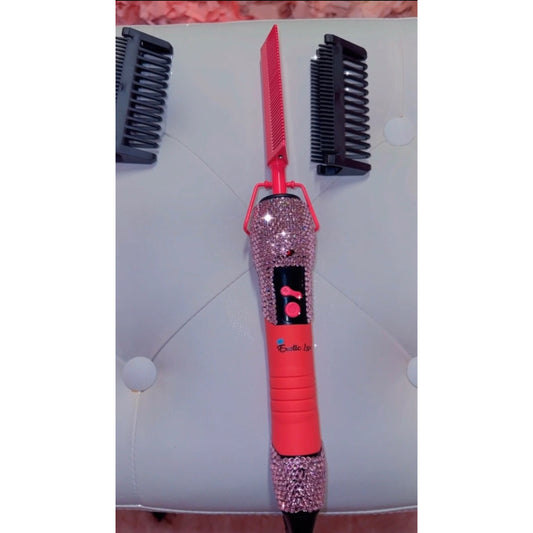 Bling Hot Comb fire red