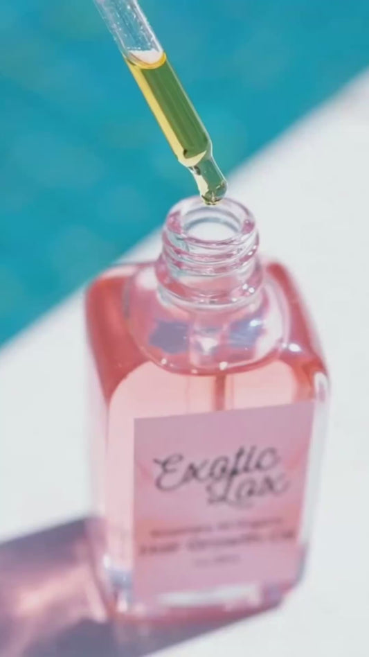 Organic hair growth oil